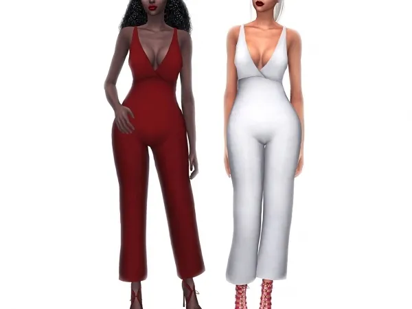 Alpha Ahri Jumpsuit - The Sims 4 Custom Content