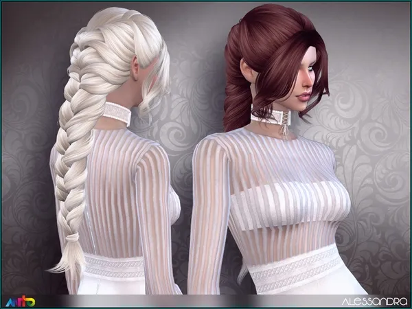 Alpha Anto Alessandra - The Sims 4 Custom Content