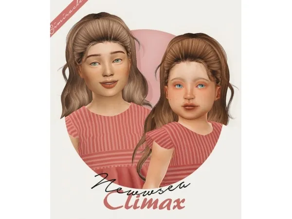 Alpha Newsea Climax Kids Toddlers - The Sims 4 Custom Content
