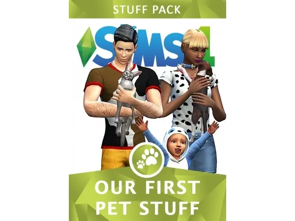 Mix OUR FIRST PET STUFF - The Sims 4 Custom Content