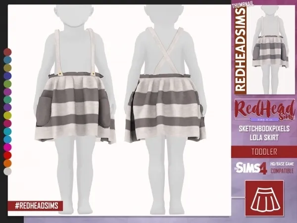 SKBP LOLA SKIRT TODDLER