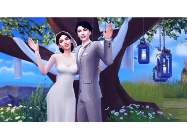 Alpha Sweet Moments (Ceremony) pose pack by tatibunnymoon - The Sims 4 Custom Content