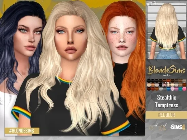 Alpha Stealthic Temptress by ruchellsims - The Sims 4 Custom Content