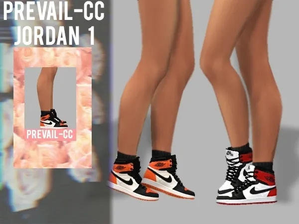 Alpha [PREVAIL ] JORDAN 1 - The Sims 4 Custom Content