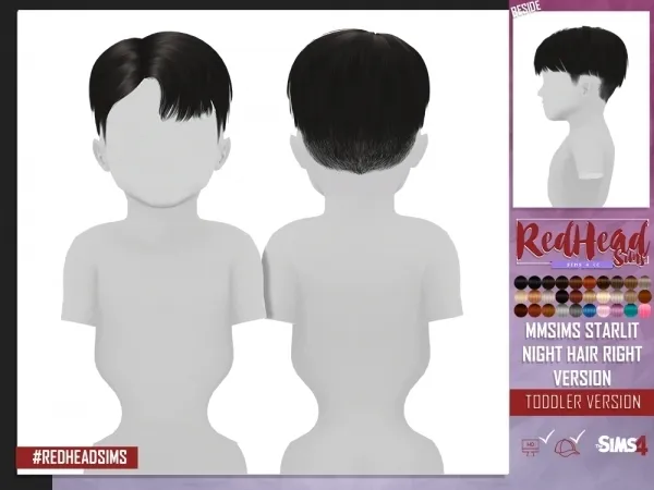 Alpha MMSIMS STARLIT NIGHT RIGHT TODDLER VERSION - The Sims 4 Custom Content