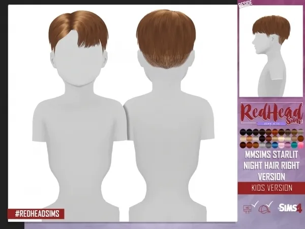 Alpha MMSIMS STARLIT NIGHT RIGHT KIDS VERSION - The Sims 4 Custom Content