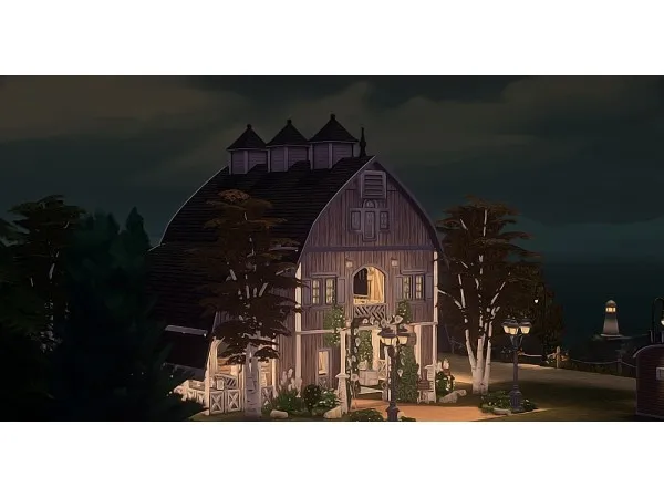 Alpha Rustic Barn Wedding by alpurra - The Sims 4 Custom Content