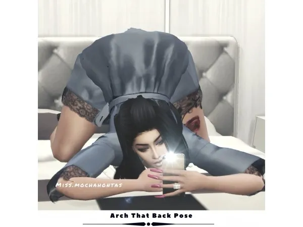 Alpha Arch That Back Pose mochahontas by simsfinds - The Sims 4 Custom Content