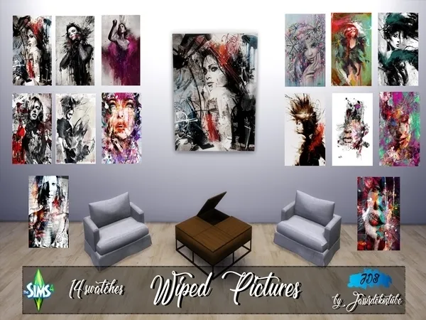 Alpha Wiped Pictures - The Sims 4 Custom Content