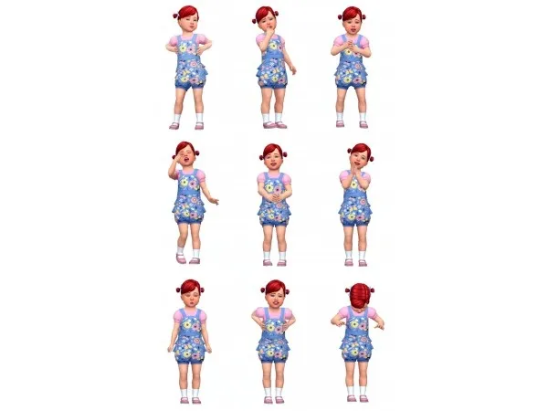Alpha Toddler Photoshoot by Atashi77 - The Sims 4 Custom Content
