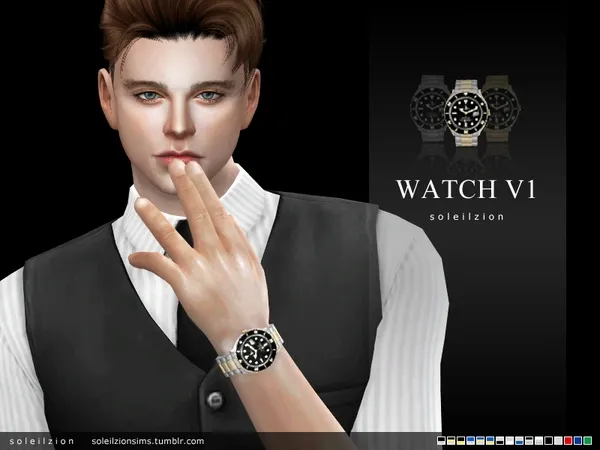 Alpha WATCH V1 SST - The Sims 4 Custom Content