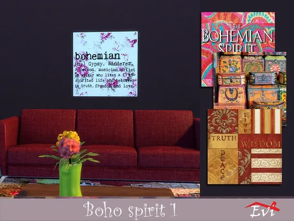 Alpha Boho spirit 1 - The Sims 4 Custom Content