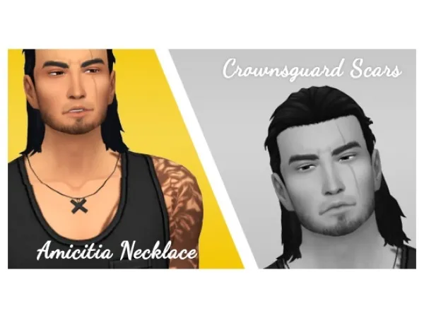 Alpha A FFXV x collab between mysteriousdane and stephanine sims (Part 2) - The Sims 4 Custom Content