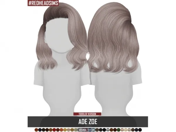 Alpha ADE ZOE TODDLER VERSION - The Sims 4 Custom Content