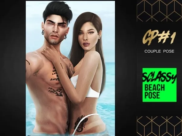 Alpha SCLASSY_CP1 - The Sims 4 Custom Content