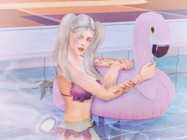 Alpha Tube pose pack by reinasimsstory - The Sims 4 Custom Content