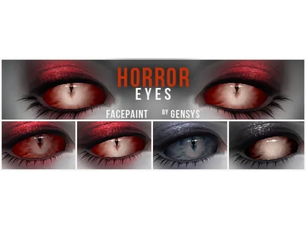 HORROR and EYES 01 by gen-sim