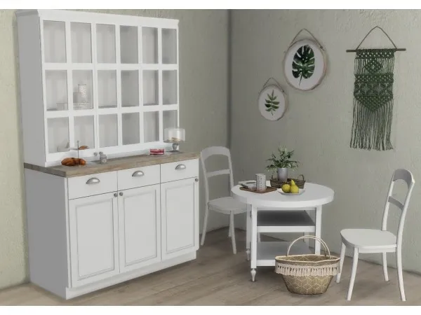 Maxis Match Summer dining anye by pinkbox - The Sims 4 Custom Content