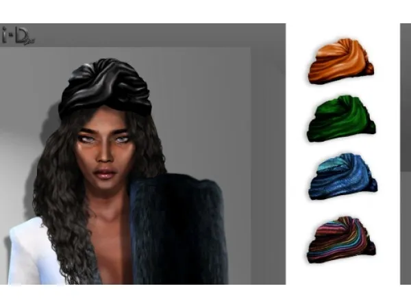 Alpha TURBAN V2 dsims by i - The Sims 4 Custom Content