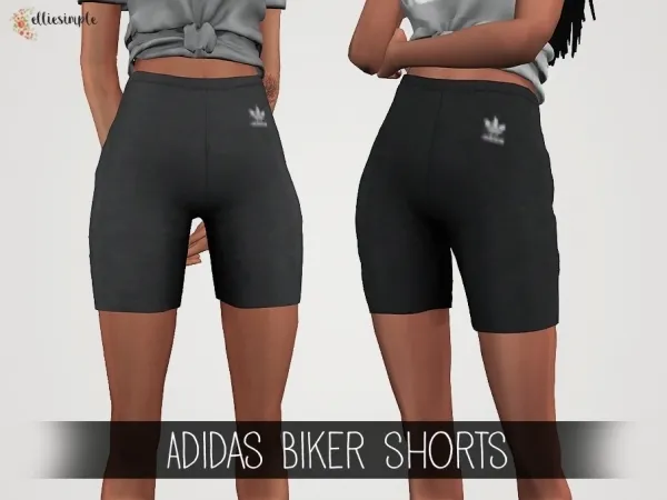 Maxis Match Elliesimple Adidas Biker Shorts - The Sims 4 Custom Content
