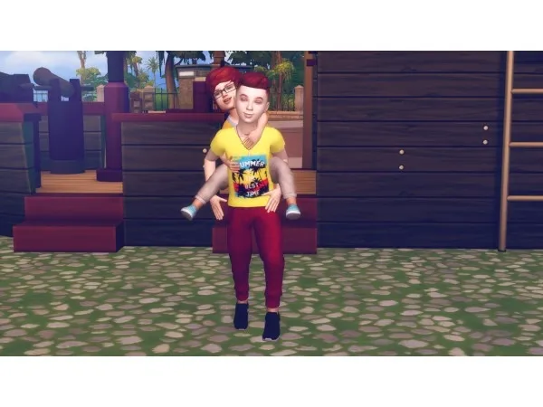 Alpha YOURE MY BEST FRIEND by simplymani24 - The Sims 4 Custom Content