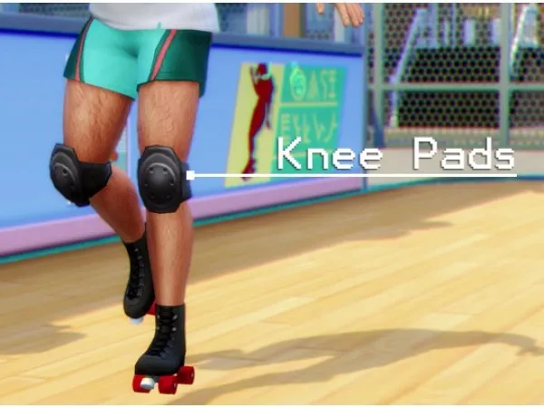 Maxis Match Knee Pads by simsfinds - The Sims 4 Custom Content