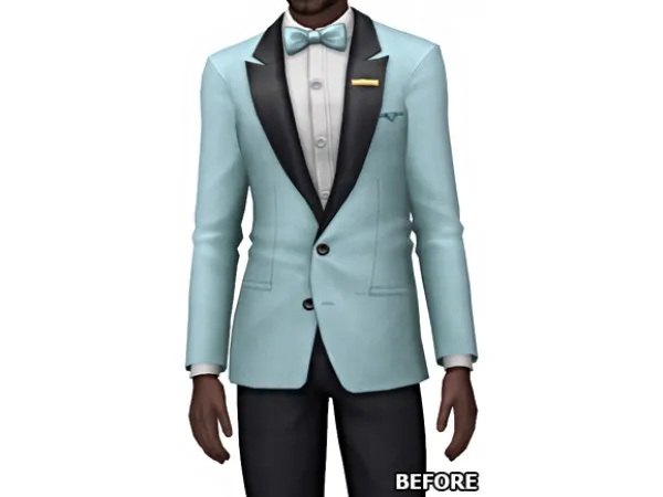 Maxis Match Velvet Suit Edit by wsims - The Sims 4 Custom Content