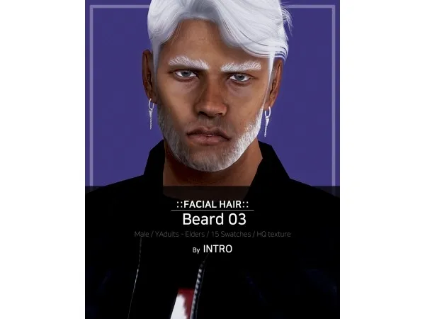 Mix [INTRO] Beard 03 Beard 04 - The Sims 4 Custom Content