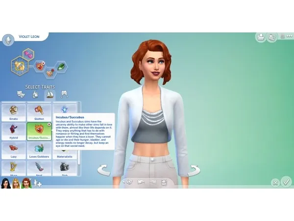 Mix IncubusSuccubus by simsfinds - The Sims 4 Custom Content