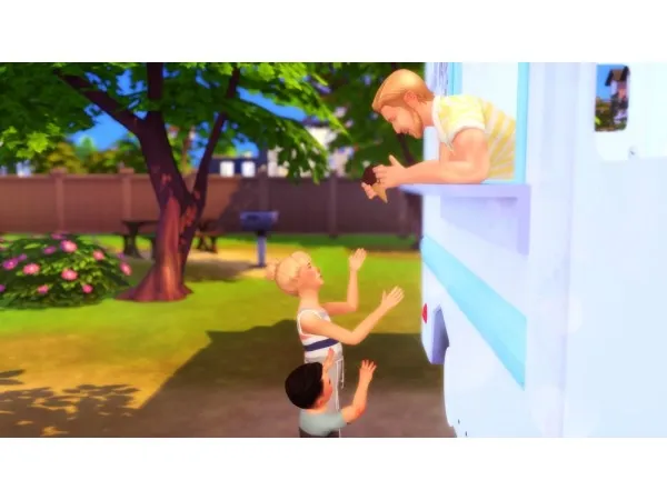 Alpha Ice Ice Baby Part II Ice Cream Poses for Everyone by shysimblr - The Sims 4 Custom Content