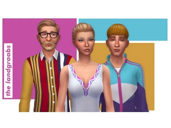 Maxis Match the landgraabs by ridgeport - The Sims 4 Custom Content