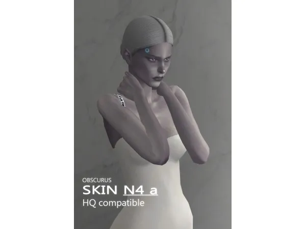 Alpha SKIN N4 a sims by obscurus - The Sims 4 Custom Content