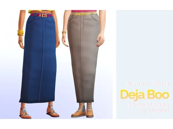 Maxis Match Deja Boo by joliebean - The Sims 4 Custom Content