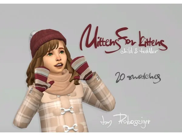 Maxis Match Mittens For Kittens by simsfinds - The Sims 4 Custom Content