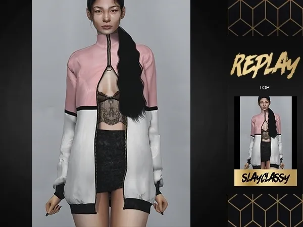 Alpha SlayClassy Replay Outfit - The Sims 4 Custom Content