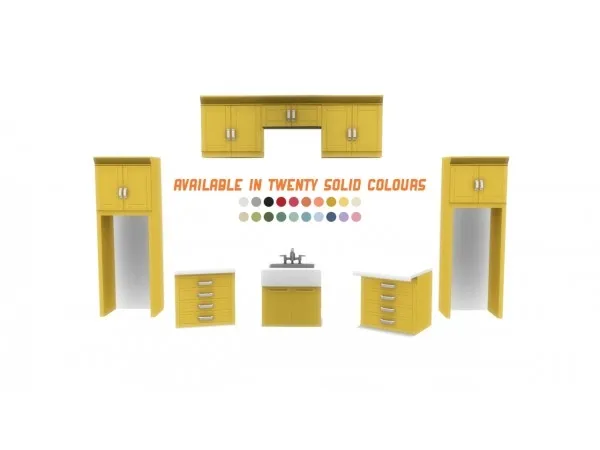 Maxis Match SELVADORIAN KITCHEN JUNGLE ADVENTURES KITCHEN REDONE by peacemaker - The Sims 4 Custom Content