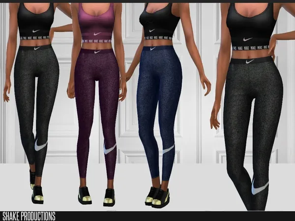 Alpha ShakeProductions 158 Leggings - The Sims 4 Custom Content