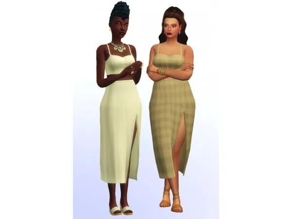 Maxis Match Sweetener a set (skirt top) by joliebean - The Sims 4 Custom Content