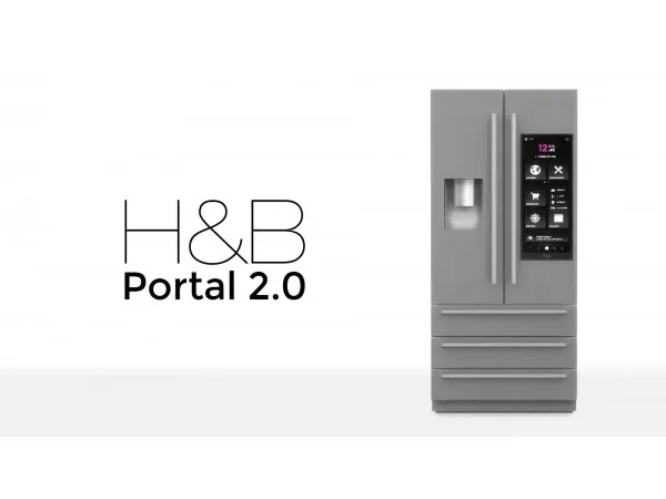Alpha HB Portal 20 Expensive Refrigerator by littledica - The Sims 4 Custom Content