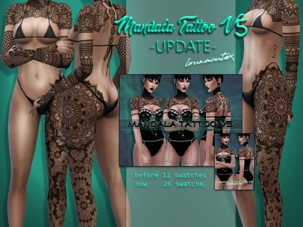 Mandala Tattoo V5 UPDATE - Lounacutex