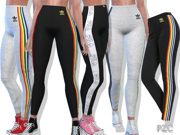 Alpha Athletic Pants 010 - The Sims 4 Custom Content