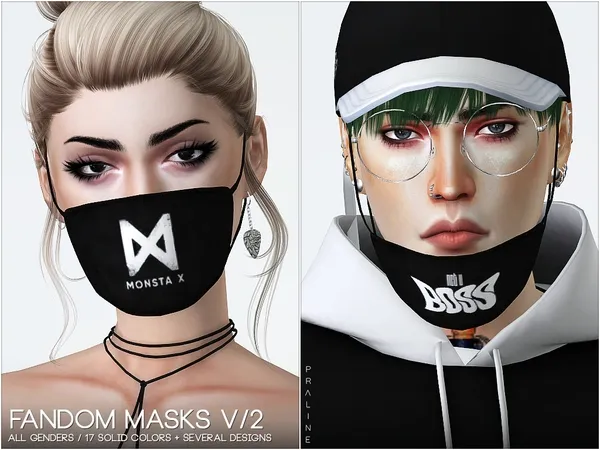 Sims 4 Male Masks