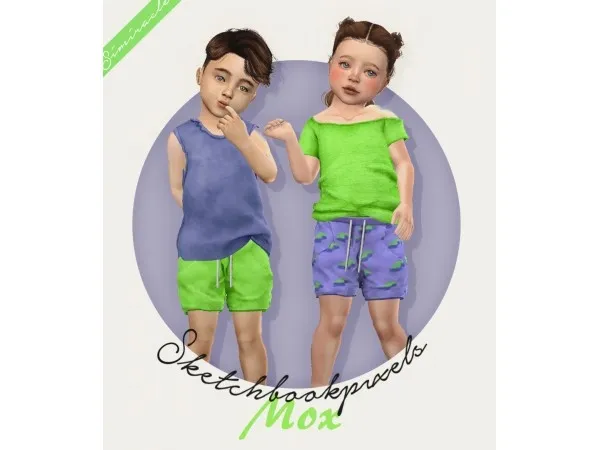 Maxis Match sketchbookpixels Mox 3T4 by simiracle - The Sims 4 Custom Content