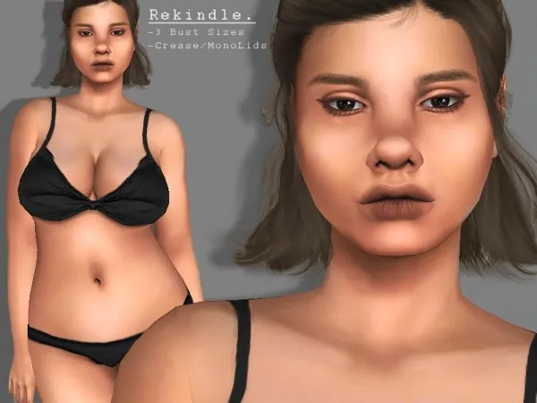 Alpha Skin Overlay 3 - The Sims 4 Custom Content