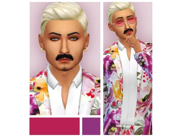 Maxis Match Townie makeover Diego Lobo by pollinationqueen - The Sims 4 Custom Content