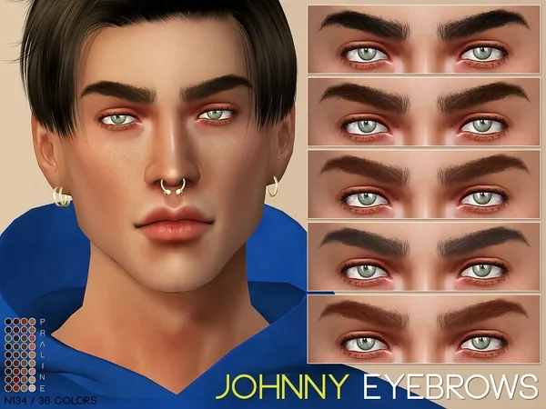 Sims 4 Male Eyebrows