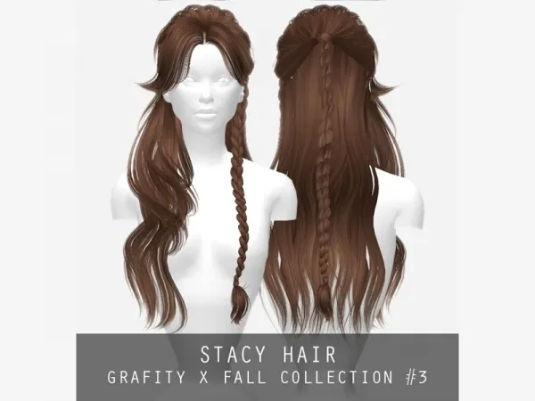 Alpha Stacy Hair - The Sims 4 Custom Content