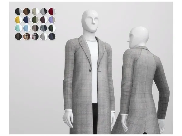 Maxis Match Autumn Coat Edit M (T Shirt) sims by rusty - The Sims 4 Custom Content