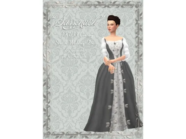 Maxis Match Sassenach by javitrulovesims - The Sims 4 Custom Content