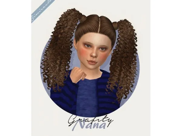 Alpha grafity Nana by simiracle - The Sims 4 Custom Content